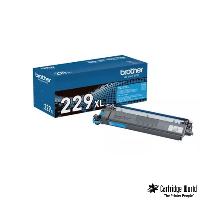 Brother TN229XL Extra High Yield Cyan Toner