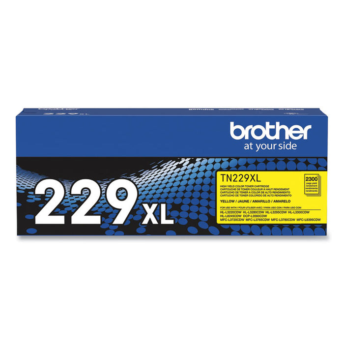 Brother TN229XL Extra High Yield Yellow Toner