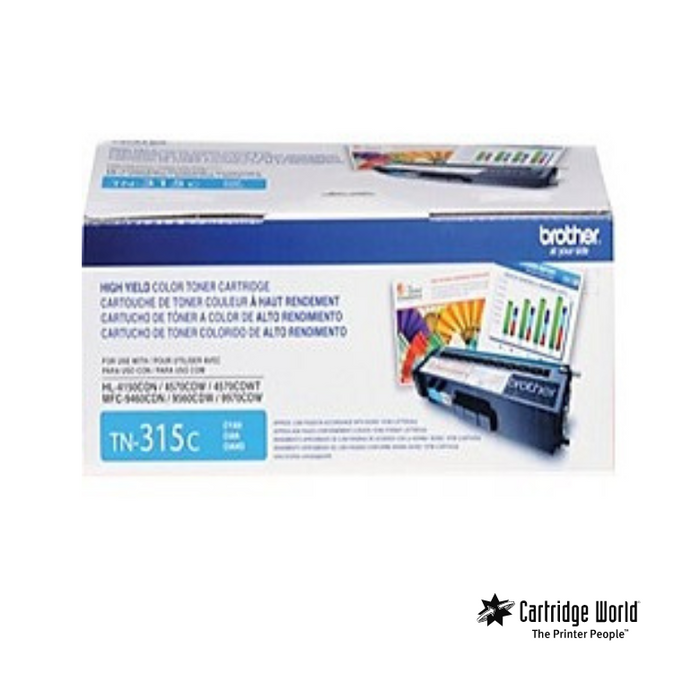 Brother TN315 High Yield Cyan Toner