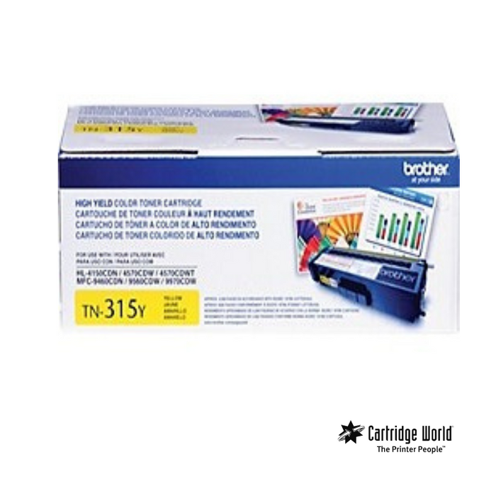 Brother TN315 High Yield Yellow Toner