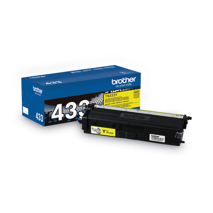 Brother TN433Y Yellow Toner