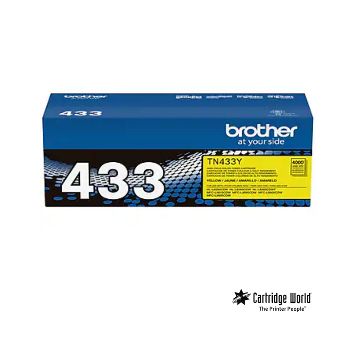 Brother TN433 Yellow Toner