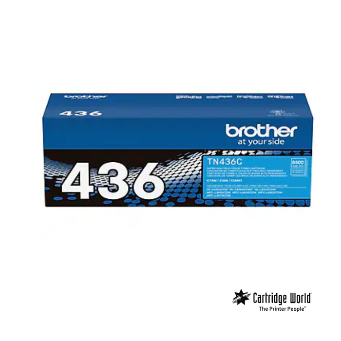 Brother TN436 High Yield Cyan Toner