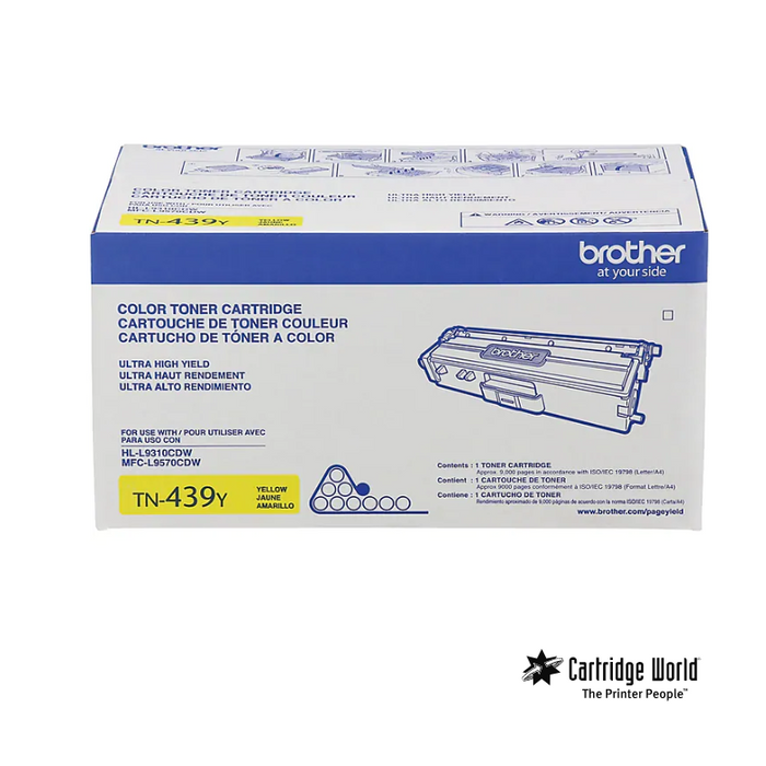 Brother TN439 Yellow Toner