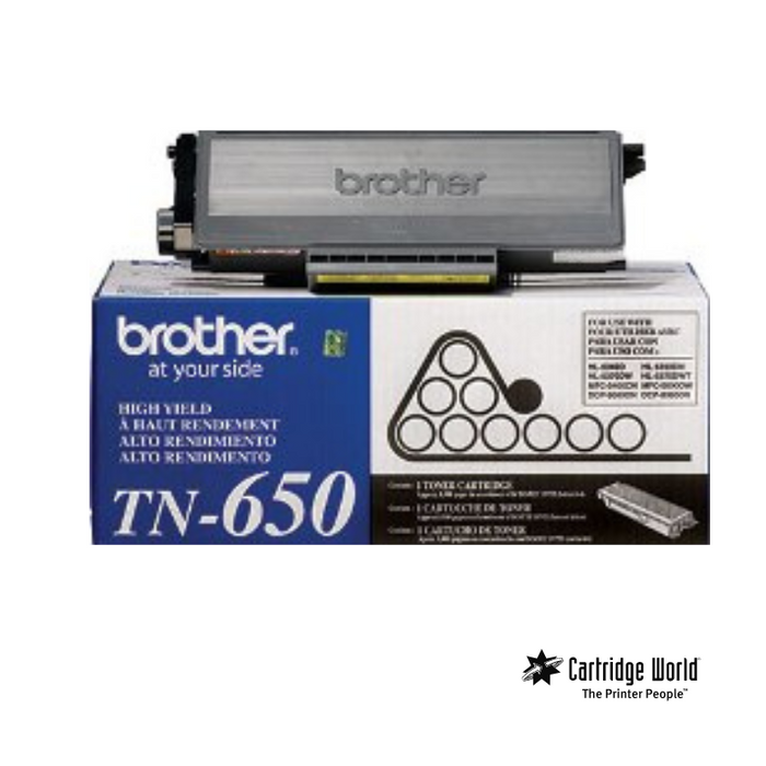 Brother TN650 High Yield Black Toner