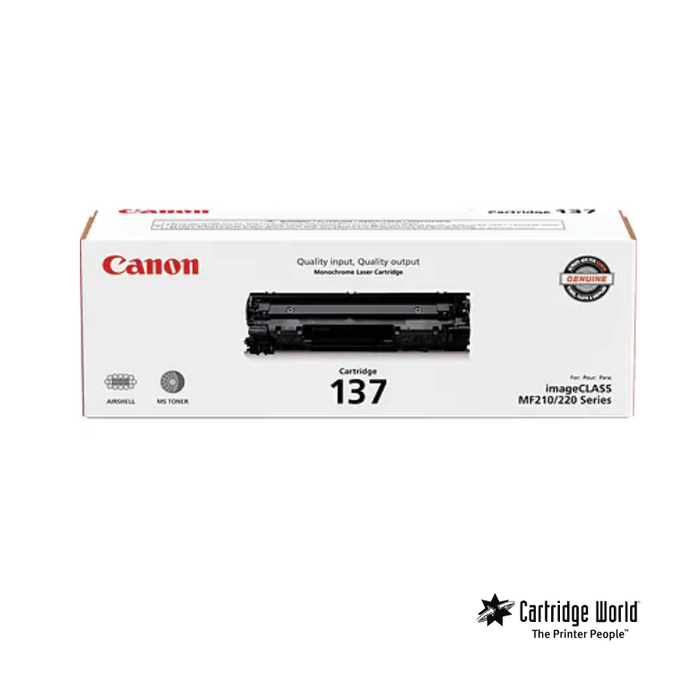Canon 137 Black Toner
