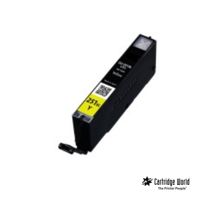 Cartridge World Compatible CLI251XL High Yield Yellow Ink