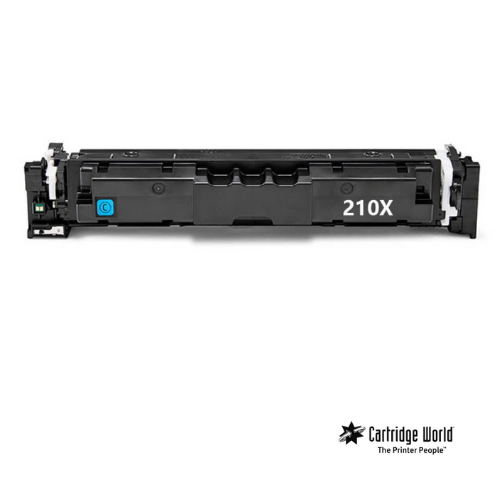 Cartridge World Compatible 210X High Yield Cyan Toner
