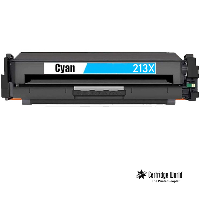 Cartridge World Compatible 213X High Yield Cyan Toner