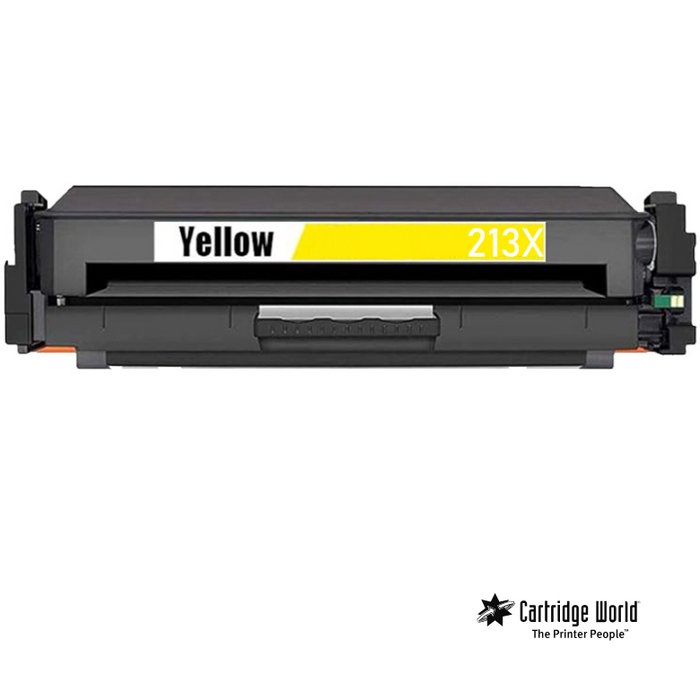 Cartridge World Compatible 213X High Yield Yellow Toner