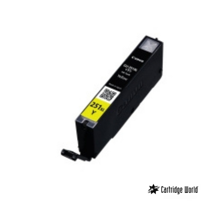 Cartridge World Compatible 251XL High Yield Yellow Ink