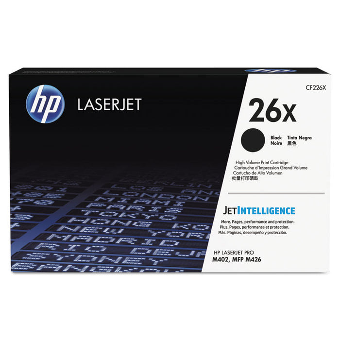 HP CF226X 26X High Yield Black Toner