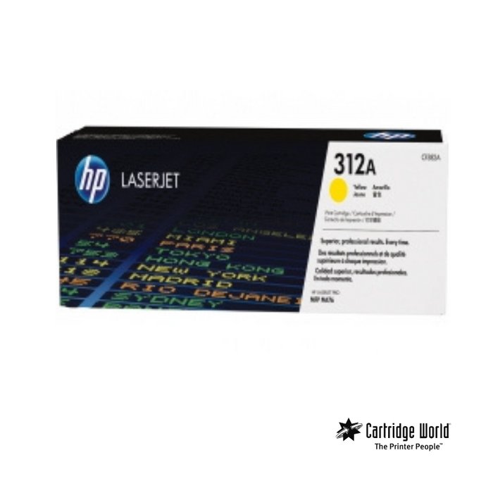 HP Color Laserjet M476dn 312a Yellow Toner