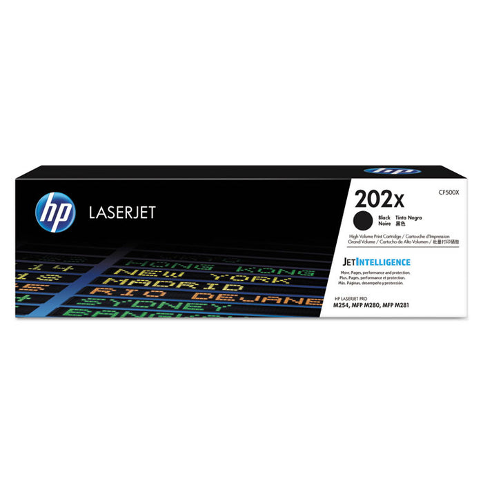 HP CF500X 202X High Yield Black Toner