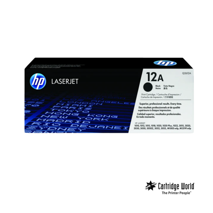 HP 12A Black Toner