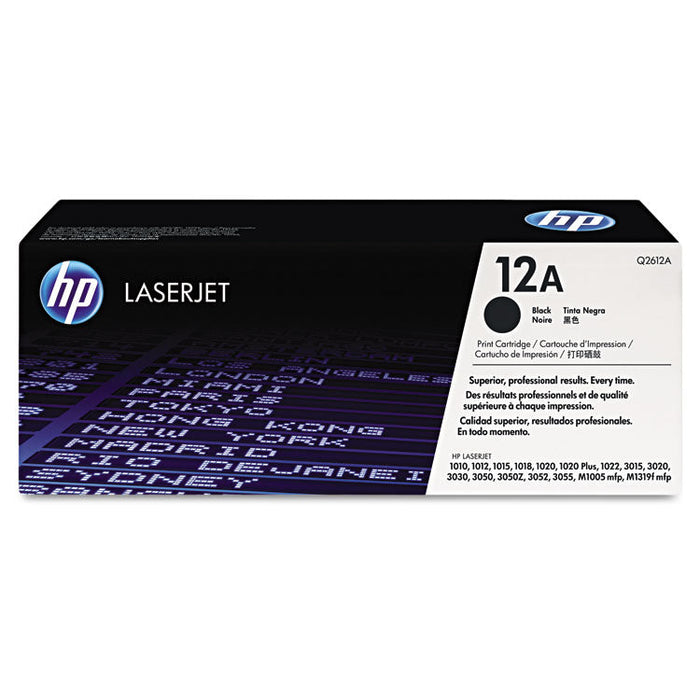 HP Q2612A 12A Black Toner HEWLETT-PACKARD