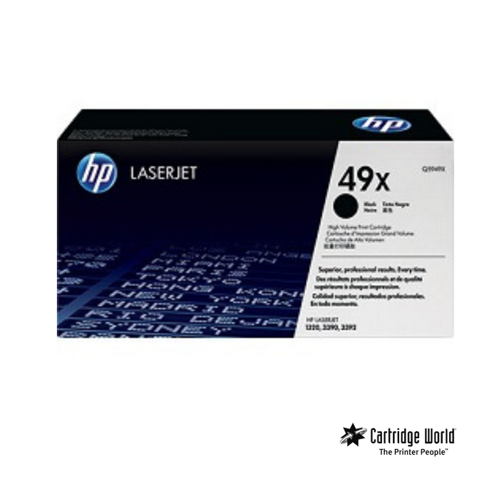 HP 49X High Yield Black Toner