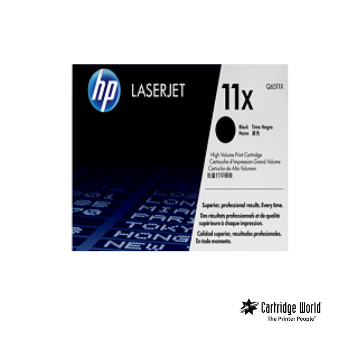 HP 11X High Yield Black Toner