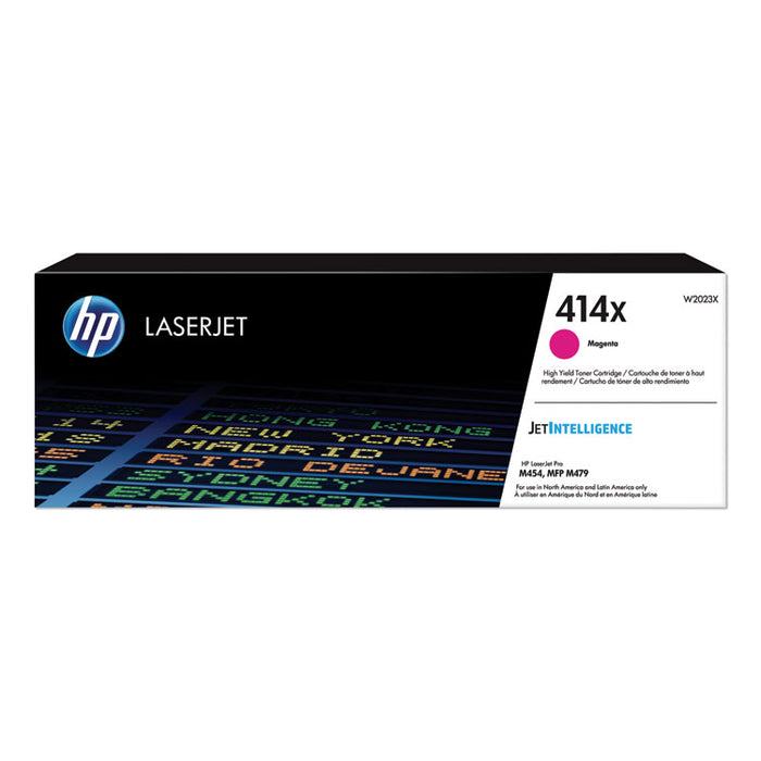 HP W2023X 414X High Yield Magenta Toner