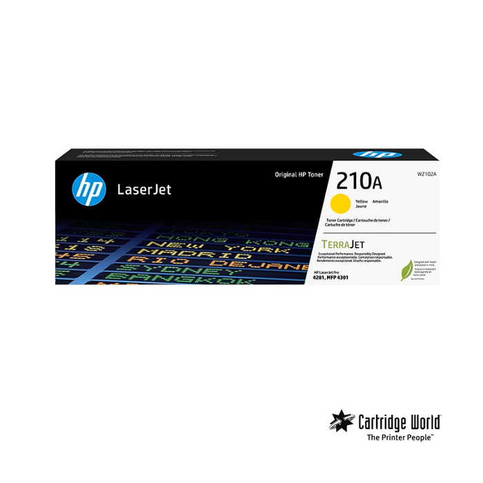 Cartridge World Compatible 210A Yellow Toner