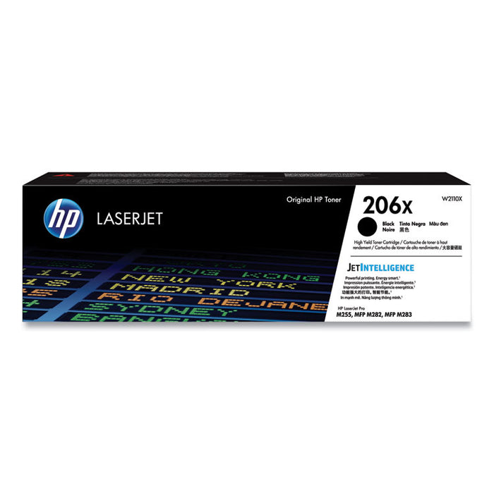 HP W2110X 206X High Yield Black Toner