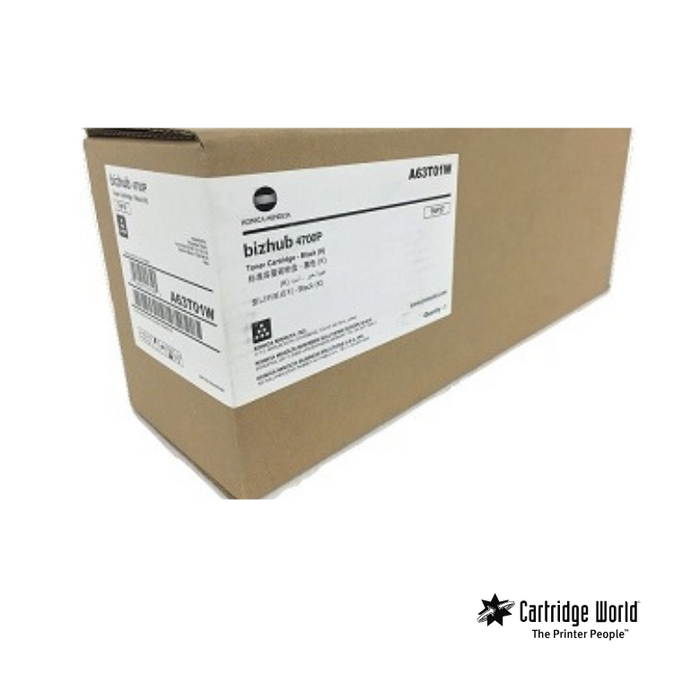 Konica Biz 4700P A63t01f TNp34 Black Toner