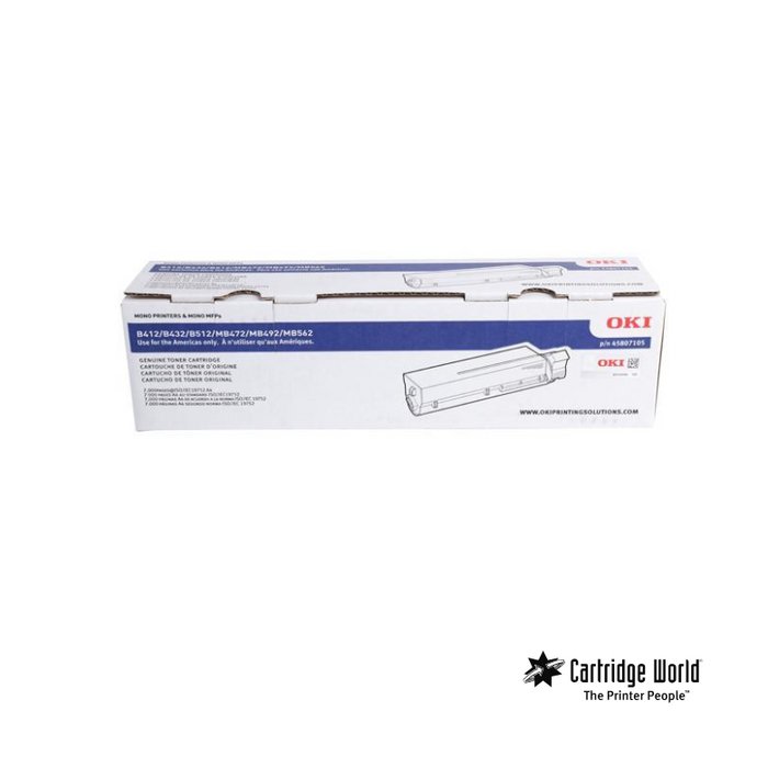 Okidata B412DN High Yield Black Toner