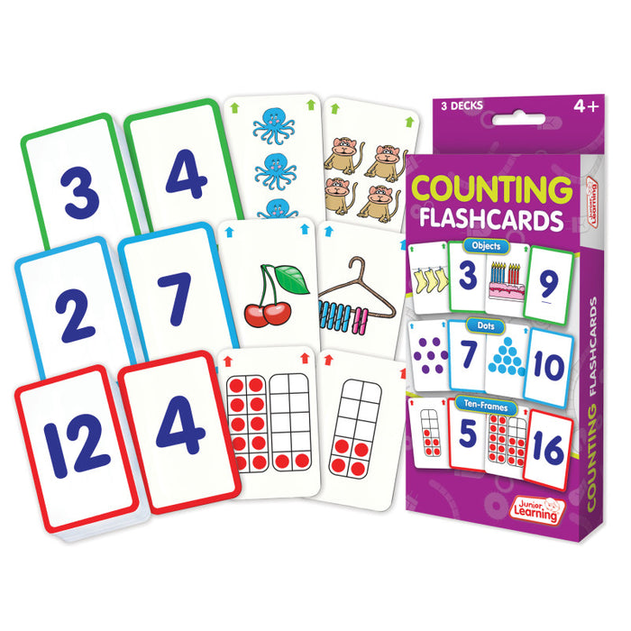 Junior Learning JRL210 Counting Flash Cards
