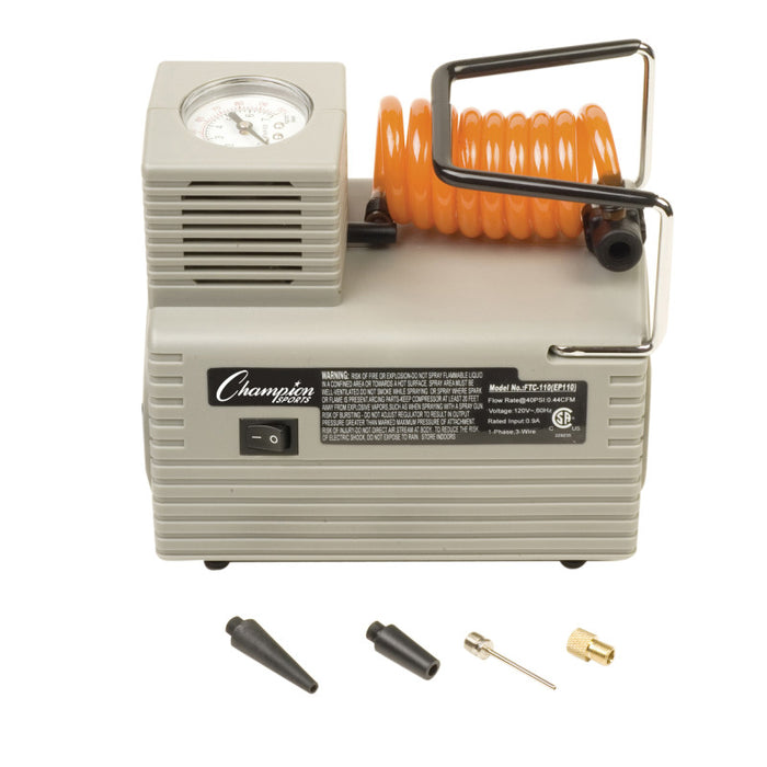 Champion Sports CHSEP110 Economy Electric Inflating Pump