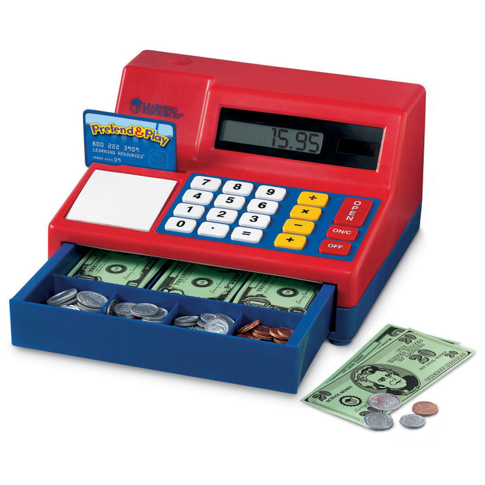 Learning Resources LER2629 Pretend & Play Calculator Cash Register