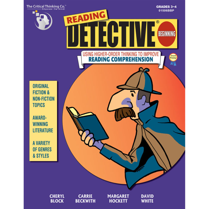 The Critical Thinking Co. CTB1506 Reading Detective Beginning, Grade 3-4