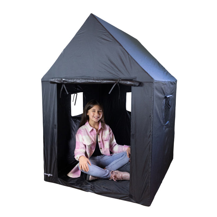 Bouncyband BBASDMDBK Indoor Framed Sensory Dark Den