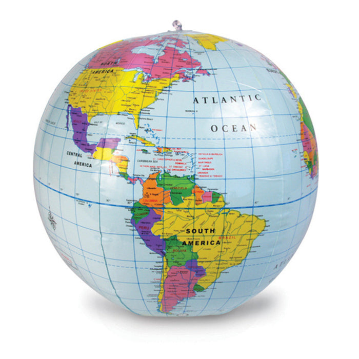 Learning Resources LER2432 Inflatable 11" World Globe
