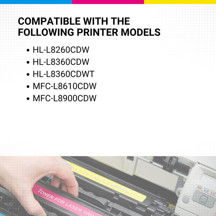 Cartridge World Compatible TN433BK High Yield Black Toner