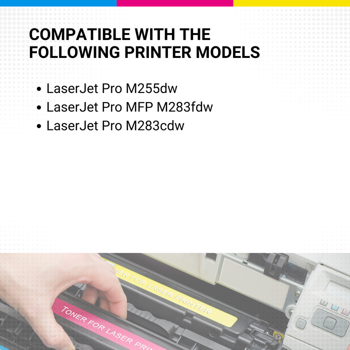 Cartridge World Compatible 206A Yellow Toner