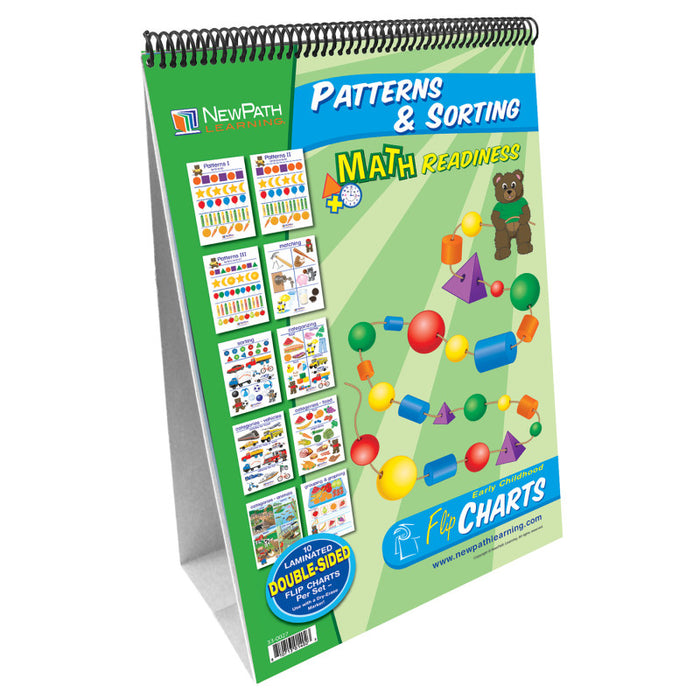 NewPath Learning NP-330027 Patterns & Sorting Curriculum Mastery Flip Chart