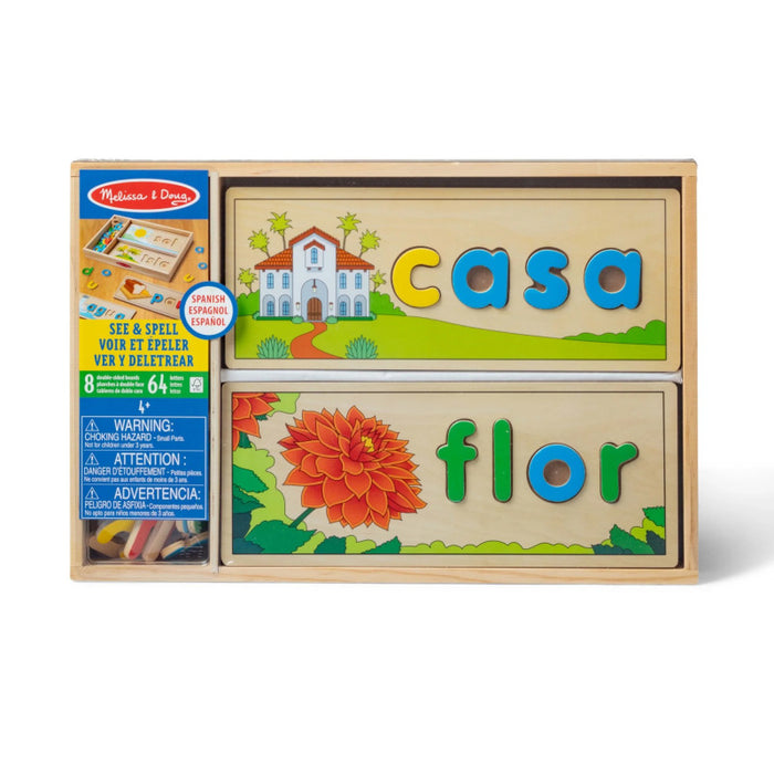 Melissa & Doug LCI31811 Spanish See & Spell