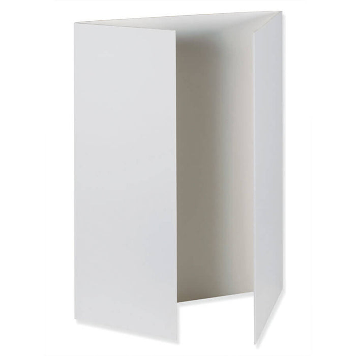 Pacon PAC3861 Foam Presentation Board, White, 48" x 36", 12 Boards