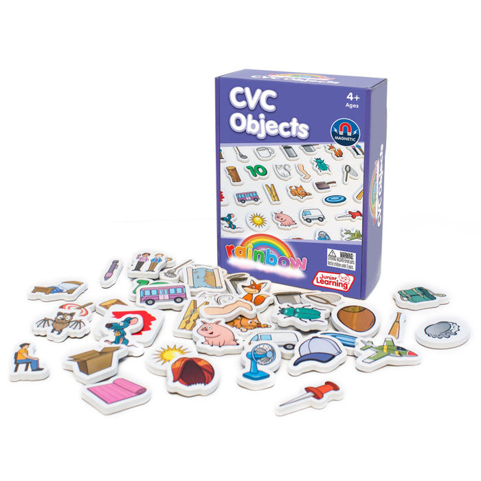 Junior Learning JRL641 Rainbow CVC Objects