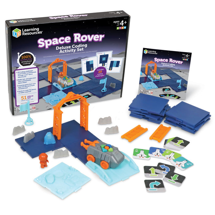 Learning Resources LER3114 Space Rover Deluxe Coding Set