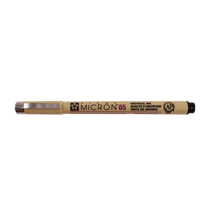 Sakura SAKXSDK0549 Pigma Micron Pen, Black, 0.45mm Size 05