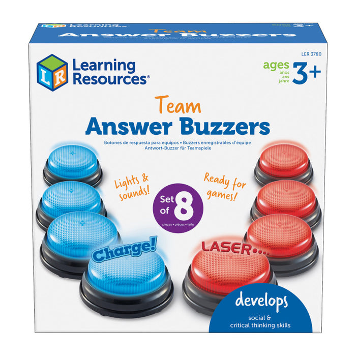 Learning Resources LER3780 Team Answer Buzzers