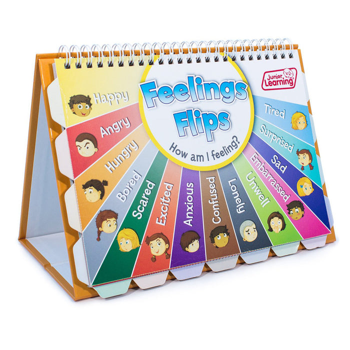 Junior Learning JRL619 Feelings Flips