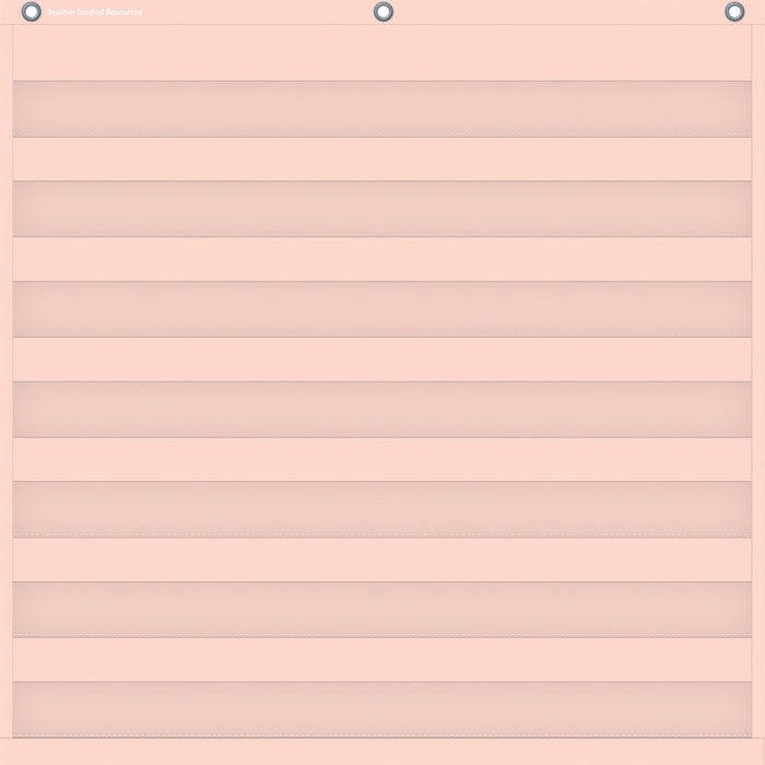 Teacher Created Resources TCR20102 Blush 7 Pocket Chart, 28" x 28"