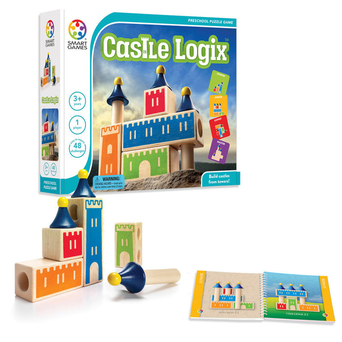 SmartGames SG-030US Castle Logix - Preschool Puzzle Game