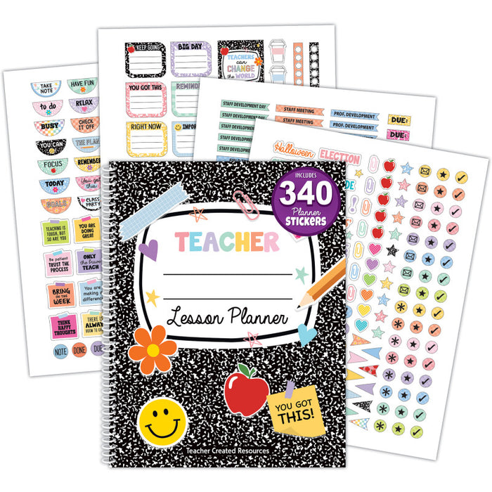 Teacher Created Resources TCR9329 Cool for School Teacher Plan Book
