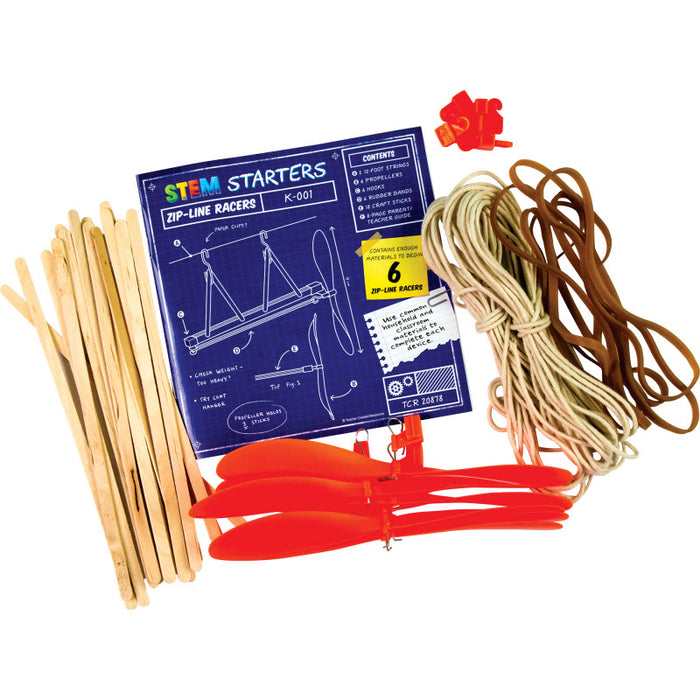 Teacher Created Resources TCR20878 STEM Starters, Zip-Line Racers