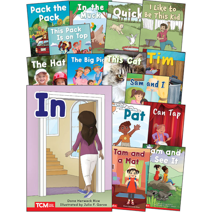 Teacher Created Materials SEP145496 Decodable Books: Read & Succeed, Grade PreK-K, Set 1