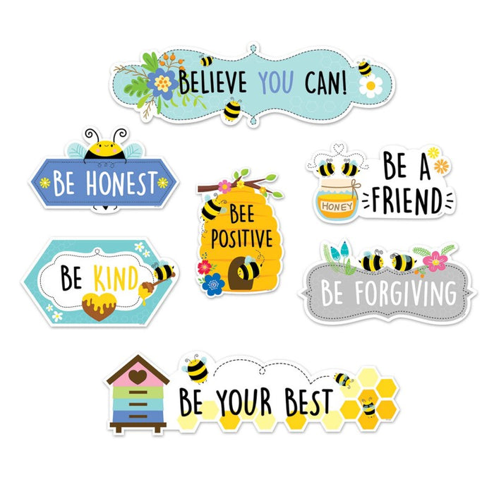 Creative Teaching Press CTP10891 Busy Bees Positive Mini Bulletin Board Set
