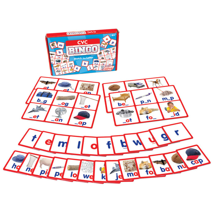 Junior Learning JRL544 CVC Bingo